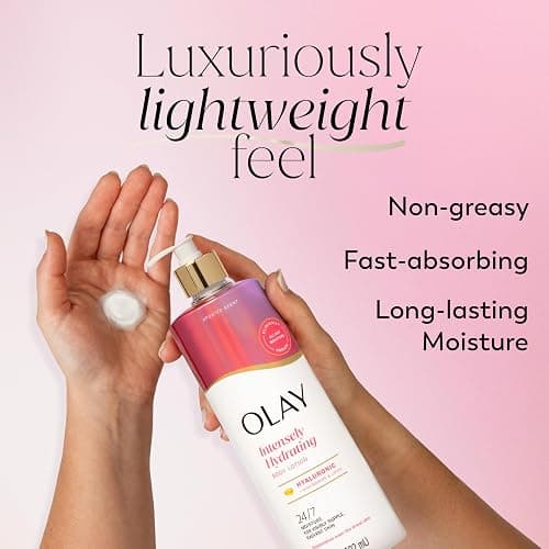 Olay Body Lotion for Women, Nourishing with Hyaluronic Acid Serum, Visibly Soften & Smooth Skin, 24hr Moisture & Hydration, Fast Absorbing Formula, Vitamin B3 Complex, For All Skin Types, 17 fl oz thumbnail 2