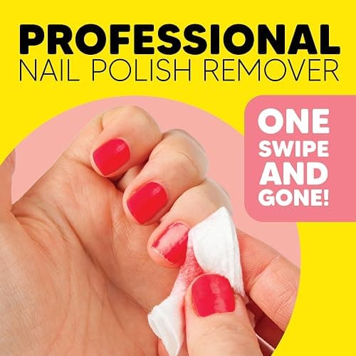 Onyx Professional 100% Pure Acetone Nail Polish Remover Kit with 7 inch Nail File, 8 fl oz - Made in USA, Maximum-Strength Gel Polish Remover, Artificial & Glitter Nail Polish thumbnail 2