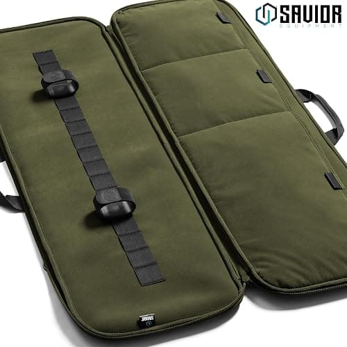 Savior Equipment Specialist Single Long Gun Bag Tactical Padded Soft Case w/Padded Handle Carrier, Adjustable Sling, Dual Lockable Zipper thumbnail 2