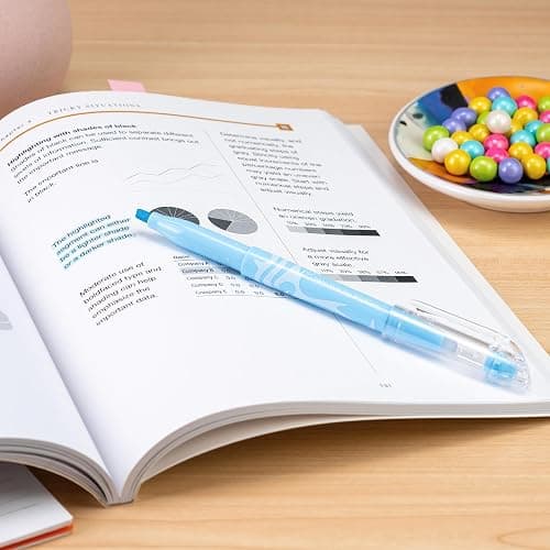 Pilot FriXion Light Pastel Collection Erasable Highlighters, Chisel Tip, Highlighter Pens, Assorted Color Inks, 5-Pack thumbnail 6