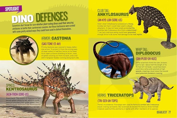 National Geographic Kids Dino Records: The Most Amazing Prehistoric Creatures Ever to Have Lived on Earth! (NGK Records) thumbnail 4