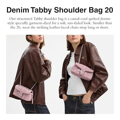Coach Womens Tabby Shoulder Bag 20 thumbnail 3