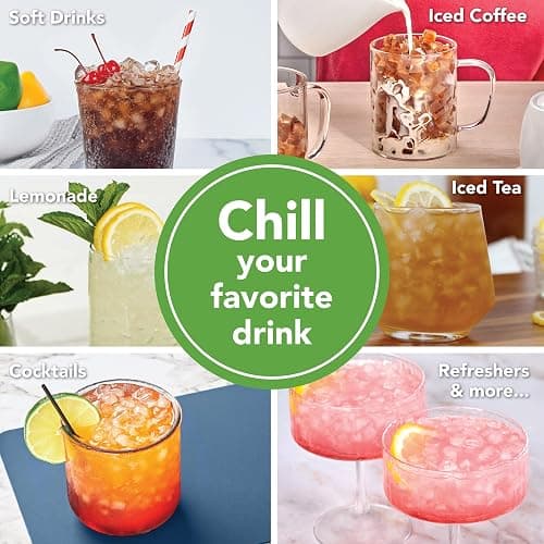 Tovolo Mini Ice Cylinder Squeeze Release Pack of 2 Mini Nugget Ice Maker 200 Cubes Per Mold, BPA Free Dishwasher Safe Compact Mini Ice Cube Cylinder Silicone Molds Compact Design Apartment Essentials  thumbnail 6