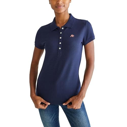 Aeropostale Women's Aero Solid A87 Polo - Image 1