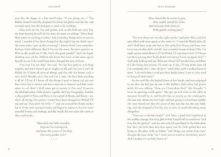 Alice's Adventures in Wonderland and Through the Looking Glass (Masterpiece Library Edition) thumbnail 8