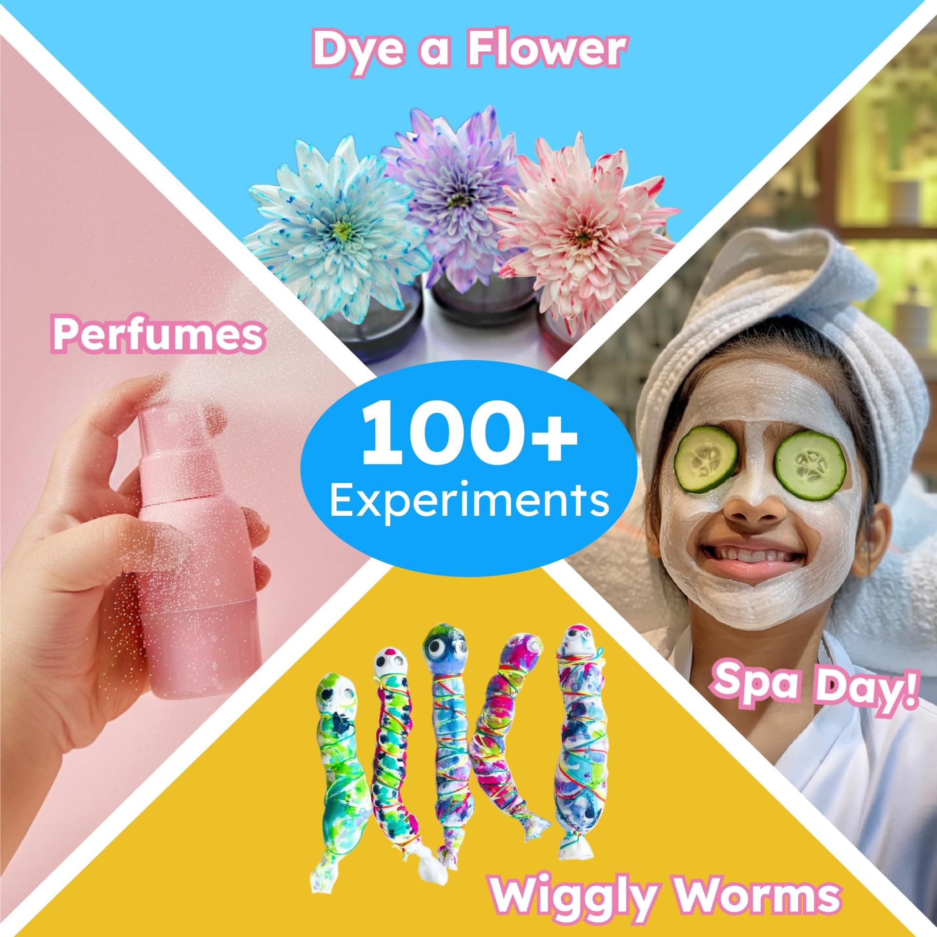 Butterfly EduFields 100+ Science Kit | Gift For Girls Age 6-7 | Birthday Gift for 5 6 7 8 year old girl | Girls Science Experiment Kit | toys for 6 year old | Fun STEM Learning and Educational Toys thumbnail 2