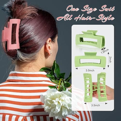 Cunno 49 Pcs Jewelry Set for Women Surfer Wave Friendship Bracelets Layered Necklace Square Hair Clip Gift for Friends thumbnail 6
