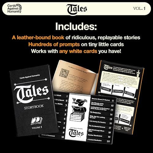 Cards Against Humanity Tales Vol. 1 • A New Twist on The Classic Adult Party Game • Fill in The Blanks of Horrible Stories with Your Cards thumbnail 3
