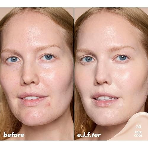 e.l.f. Soft Glam Satin Concealer, Medium Coverage for Blemishes & Under-Eye, Crease-Resistant, Long-Lasting, Vegan & Cruelty-Free, 10 Fair Cool thumbnail 4