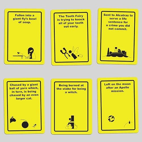 ORIGAMI WHALE Danger The Game: The Card Game of Bizarre Dangers and Rescues - Family & Adult Game Night - Easy to Learn - Party Games - Family Board Games - 3+ Players thumbnail 5