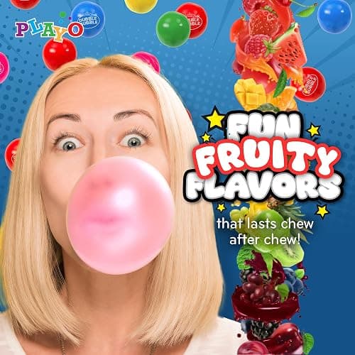 Playo 10.5" Gumball Machine for Kids, Spiral Style Candy Dispenser for Gifts, Parties or Events - Bubblegum Machine w/Gumb Balls Included thumbnail 5