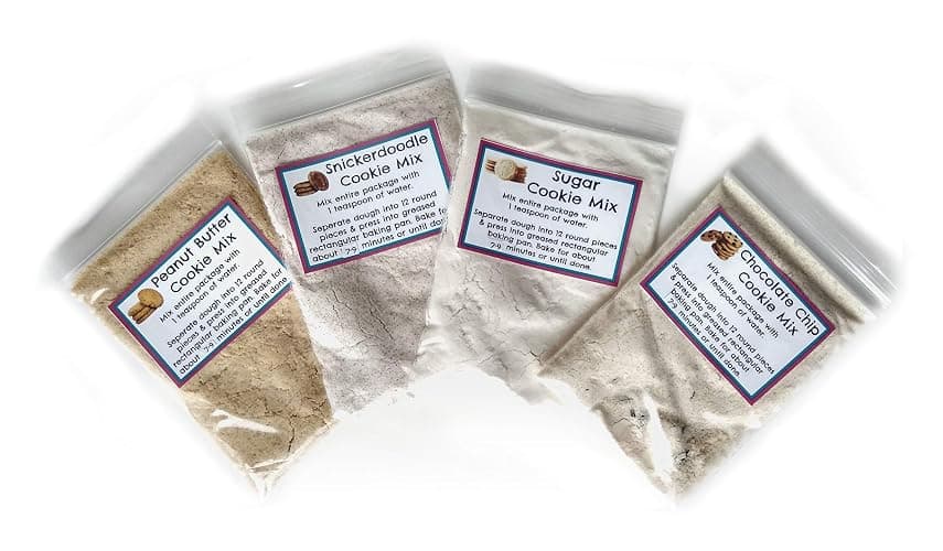 Children's Easy to Bake Oven Mixes Play Toy Real 4 Cookie Super Pack Refill Kit Sugar Peanut Butter Chocolate Chip Snickerdoodle Ultimate Set Cooking Baking Supplies Net Wt 4.8 oz thumbnail 2