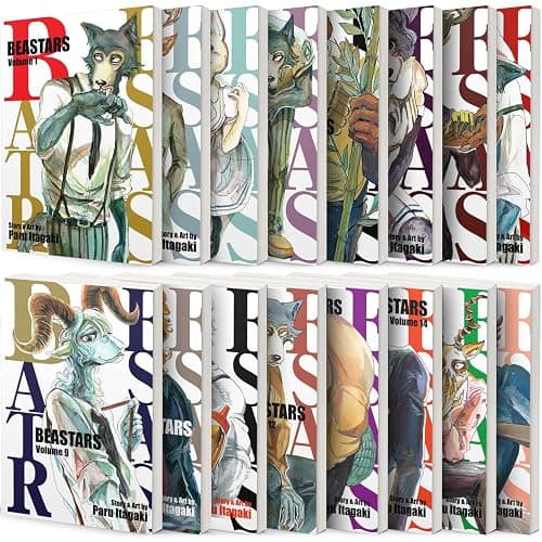 Beastars Manga 16-Book Set, Vol. 1-16 by Paru Itagaki - Image 1