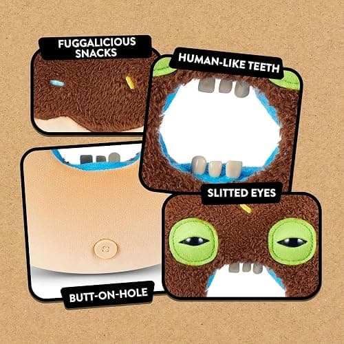 Fuggler ZURU Fuggalicious Mystery Blind Bag, Food Theme Collectible Plush Toy, Includes 1 Blind Bag, 7 in Total to Collect thumbnail 4