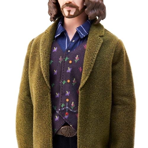 Mattel Harry Potter Collectible Sirius Black Doll (10-inch), Fully Posable, Wearing Signature Outfit with Wand, Gift for 6 Year Olds and Up, HCJ34 thumbnail 4