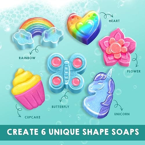 Klever Kits Bath Bomb, Soap Making Kit for Kids, 2-in-1 Spa Science Kits, DIY Make Your Own Bath Bombs & Soap, Spa Kit for Kids, Gifts Toys for Toddler Kid, Birthday Present thumbnail 2