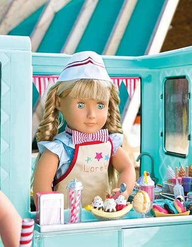 Our Generation Dolls Sweet Stop Ice Cream Truck for Dolls, 18" thumbnail 12