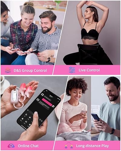LOVENSE Gemini Vibrating Nipple Clamps, Bluetooth Adjustable Nipple Stimulator with App Remote Control, Rechargeable Sex Toys for Women Men Couples Play Two-Color Gradient thumbnail 3