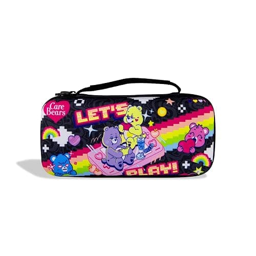 Sonix Carrying Case for Nintendo Switch 2, Switch 1, Lite, OLED, Protective Travel Case with Game Cartridge Storage | Care Bears Let's Play - Image 1