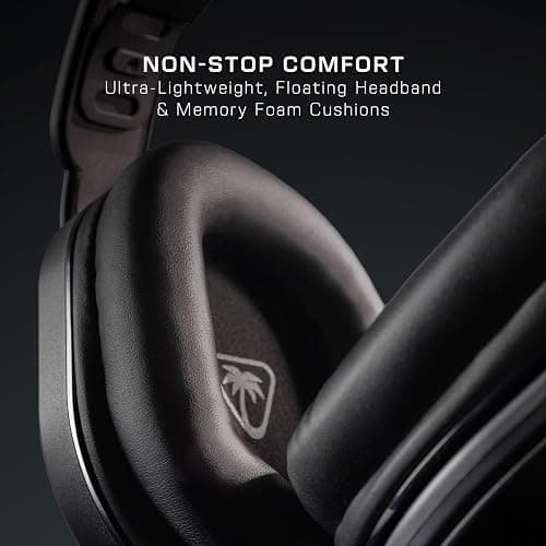 Turtle Beach Stealth 500 Wireless Gaming Headset Licensed for Xbox Series X|S, Compatible with Xbox One, Bluetooth, PC, Mobile, 40 Hr Battery, Memory Foam Cushions, Flip-to-Mute Mic, Black thumbnail 6
