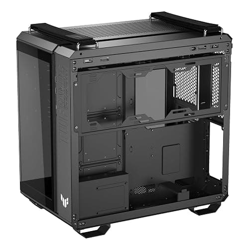 ASUS TUF Gaming GT502 Horizon ATX Mid-Tower PC Case (Boundless Panoramic Design, Dual-Chamber, Independent CPU and GPU Cooling Zones, Tool-Free Side Panels, USB 10 Gbps Type-C® Front Panel) thumbnail 12