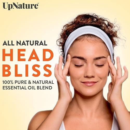 UpNature Head Bliss Essential Oil Roll On – Soothing Migraine and Head Tension Comfort with Instant Cooling Effect – Nurse Essentials Gifts thumbnail 2