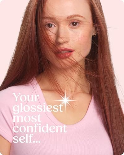 Glaze Supergloss Color Conditioning Gloss With Dispensing Pump – Hydrating Semi-Permanent Color Hair Gloss & Shine Boost – Vegan, Cruelty-Free – 6.4 fl oz - Copper Crush - Bright Copper thumbnail 4