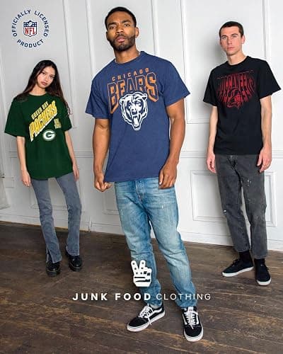 Junk Food Clothing x NFL - Team Helmet - Kids Short Sleeve Fan Shirt for Boys and Girls - Officially Licensed NFL Apparel thumbnail 3
