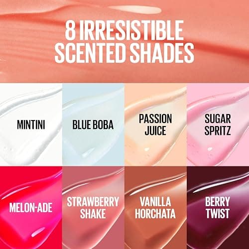 MAYBELLINE Lifter Oil-in-Gel Lip Gloss for Glassy, Bouncy Shine, Hydrating, Tinted Lip Balm and Moisturizer with Hyaluronic Acid and Passionfruit Oil, Mintini (Crystal Clear) thumbnail 7