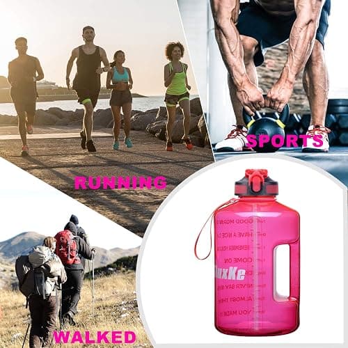  1 Gallon Motivational Sports Water Bottle  thumbnail 7