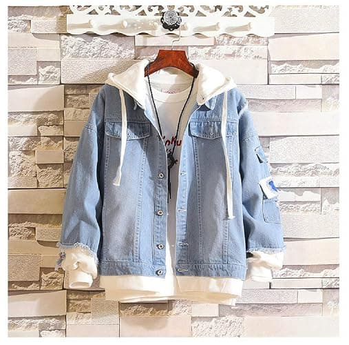 GO2COSY Anime My Dress-Up Darling Denim Jeans Jacket Hoodie Hooded Sweatshirt Sweater Pullover thumbnail 3