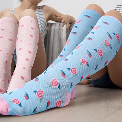 LEVSOX Compression Socks Women and Men, 20-30mmHg, Best for Nurses, Travel, Pregnancy thumbnail 2