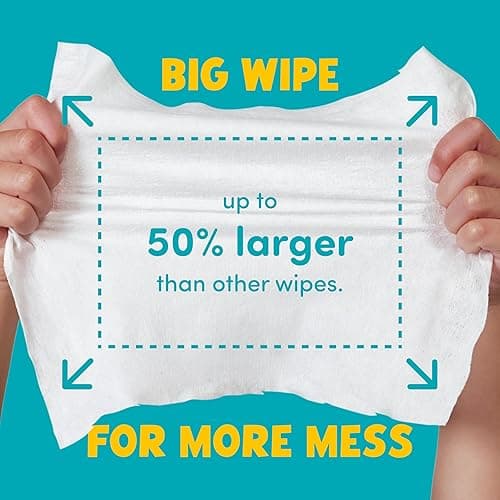 Yipes! Kids Face and Hand Wipes | Compostable Wet Wipes for Sensitive Skin | Individually Wrapped | Classroom Must Haves | Travel Essentials | For Backpacks, Lunchboxes, Classroom Supplies | 2 pack thumbnail 6