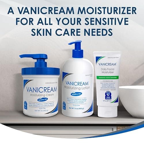 Vanicream Moisturizing Skin Cream with Pump Dispenser - 16 fl oz (1 lb) - Moisturizer Formulated Without Common Irritants for Those with Sensitive Skin thumbnail 12