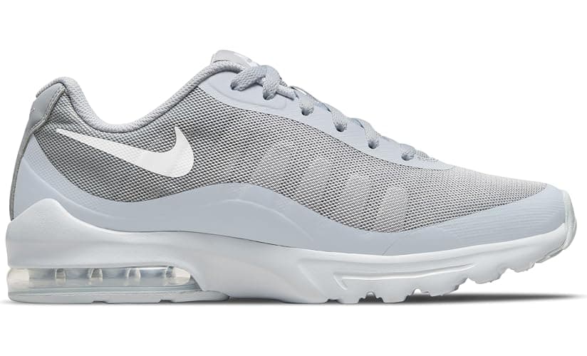 NIKE Men's Nike Air Max Invigor Basketball Shoe - 10 UK - Grey Wolf Grey White 005 thumbnail 5