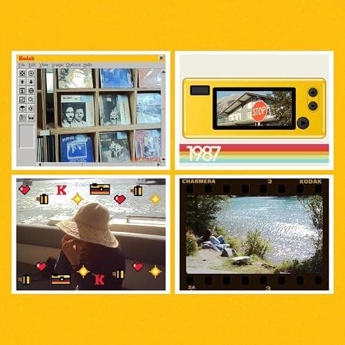 KODAK CHARMERA Keychain Digital Camera Blind Box Single Box (1PC),Mini Camera,Digicam,Video Recording,Bag Charm,1.6 Megapixels,Micro SD Card Slot,for Beginners Teens and Adults thumbnail 7