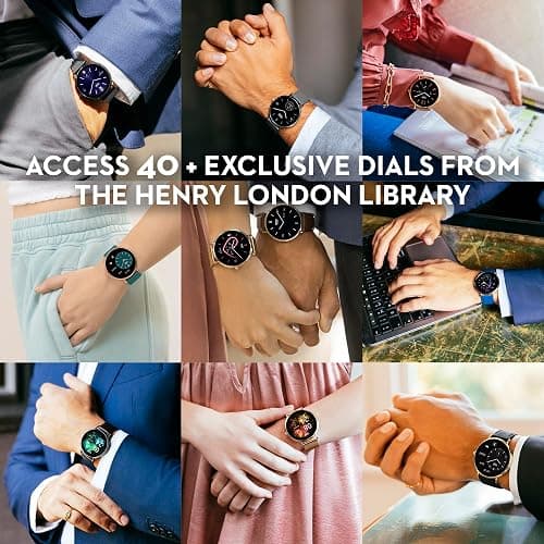 Henry London Montre Intelligente avec Bracelet en Silicone Noir thumbnail 4