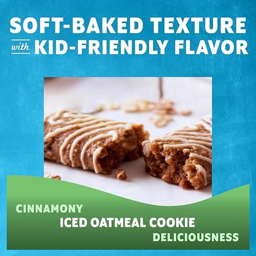 Zbar - Iced Oatmeal Cookie - Soft-Baked Energy Snack Bars - Non-GMO - 12g Whole Grains - USDA Organic Granola Bars (24 Pack) thumbnail 3