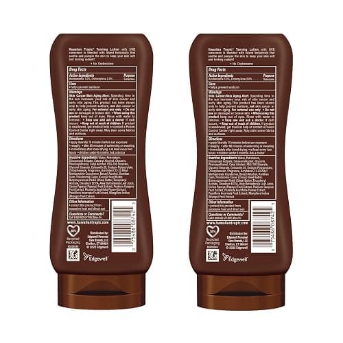 Hawaiian Tropic Island Tanning Lotion, SPF 4, Twin Pack thumbnail 2