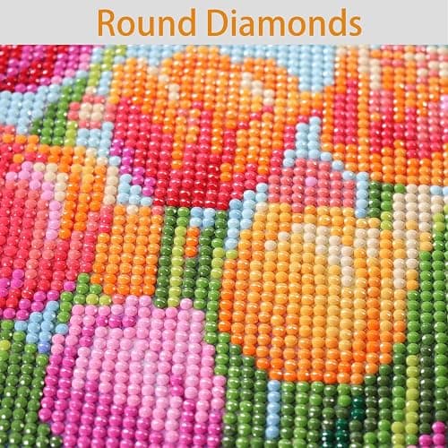 Cozy Rainy Porch Diamond Painting Kits for Adults - Diamond Art Kits for Beginner, DIY Full Drill Round Diamond Dots Paintings with Diamonds 5D Gem Art and Crafts Crystal Home Wall Decor 12x16inch thumbnail 5