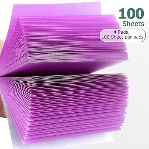Sticky Notes 3x3 Self-Stick Notes Bright Colors Sticky Notes 4 Pads 100 Sheets/Pad (Purple) - Purple thumbnail 5