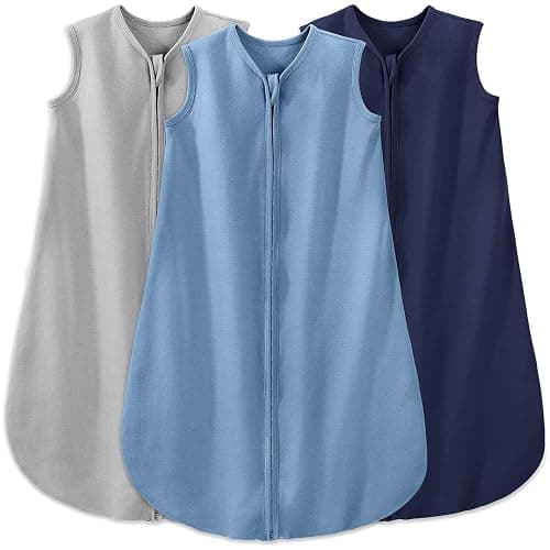 Yoofoss Baby Sleep Sack 24-36 Month 0.5TOG 100% Organic Cotton 2-Way Zipper | Wearable Blankets Toddler Sleeping Sack 3 Pack, Comfy Soft Lightweight - Image 1