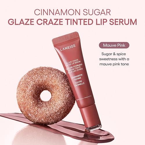 LANEIGE Glaze Craze Tinted Lip Serum: Hydrating Lip Serum for Glossy, Nourished Lips with Plumping Polypeptides thumbnail 4
