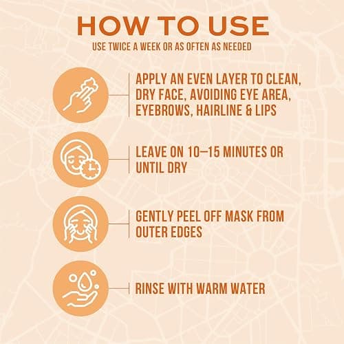 Freeman Exotic Blends Hydrating Indian Turmeric Gel Cream Facial Mask, 6 fl.oz./175 mL Tube thumbnail 4