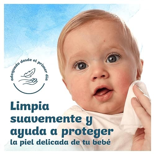 Dodot Toallitas Pure Aqua Para Bebé, 864 Toallitas (18 Packs de 48 Unidades), Ayuda A Restaurar El PH Natural De La Piel, 99% Agua, Sin plástico thumbnail 6