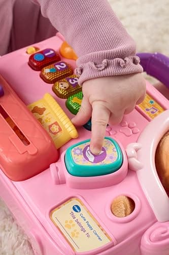 VTech Baby Cutie Puppy Carrier, Interactive Role-Play Toy with 6 Accessories, Light-up Buttons with Music, Sounds & Phrases, Gift for Babies 9, 18, 24 months + thumbnail 5