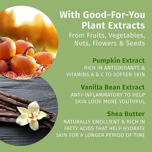 Limited Edition Pumpkin Spice & Vanilla Chai Herbal Moisturizing Body Lotion (17 oz) – Fall Scented for Women or Men with Dry or Sensitive Skin - Hydrating Moisturizer for Daily Radiance thumbnail 4