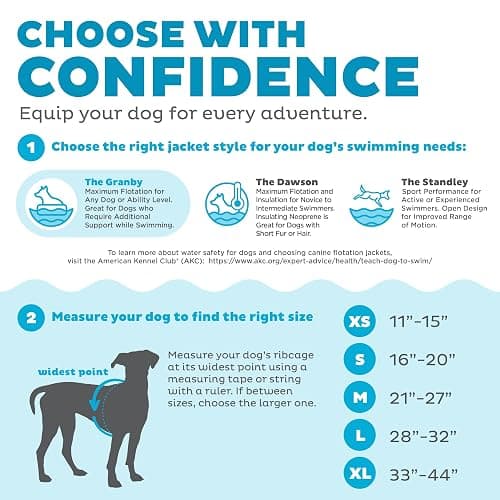 Outward Hound Granby Splash Dog Life Jacket, Life Vest, Yellow, Large | Max Buoyancy, Adjustable Fit, Head/Neck Support, Rescue Handle, Reflective, Swimming & Boating, Large Dogs (28–32" Girth) thumbnail 2