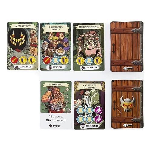 Wiggles 3D 5-Minute Dungeon A Chaotic, Co-Operative, Real-time Card Game | Fast-Paced Board Game | for Families, Ages 8 & up | 2-5 Players thumbnail 3