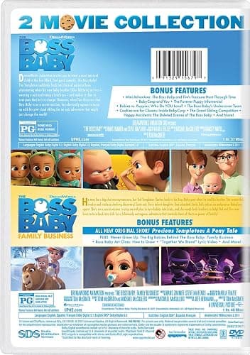 The Boss Baby 2-Movie Collection [DVD] thumbnail 2